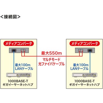 サンワサプライ 光メディアコンバータ LAN-EC202C :20231019223018