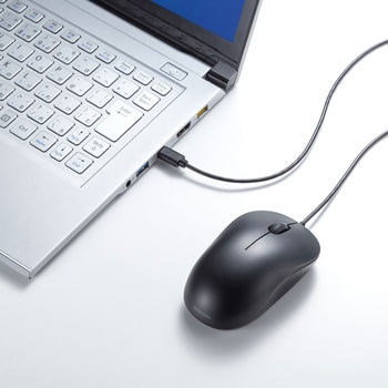 ブルーLEDマウス サンワサプライ