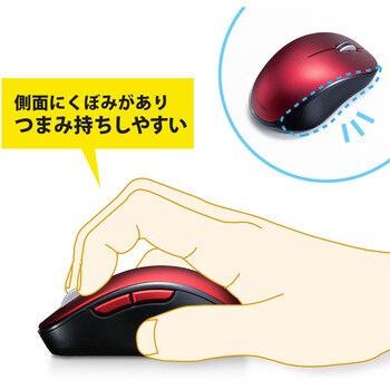 ブルーledマウス サンワサプライ ワイヤレスマウス 通販モノタロウ Ma Wbl1r