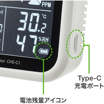 CO2測定器 サンワサプライ