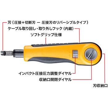 パンチダウン工具 サンワサプライ