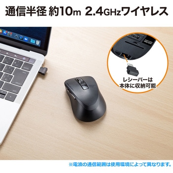 ブルーLEDマウス サンワサプライ