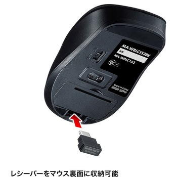 ブルーLEDマウス サンワサプライ