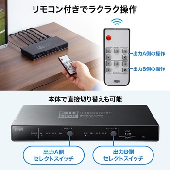 HDMI切替器 サンワサプライ