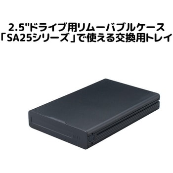 SA25-RC1-BKZ SA25シリーズ 2.5 インチ SATA リムーバブルケース(SATA