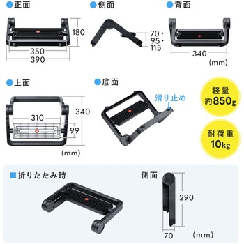 フットレスト サンワダイレクト