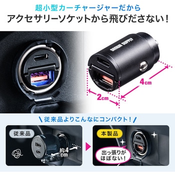 カーチャージャー サンワダイレクト