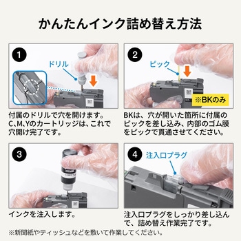 詰め替えインク サンワダイレクト