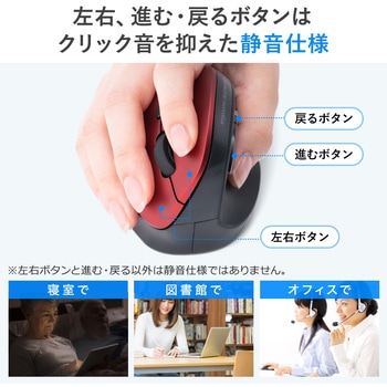 ブルーLEDマウス サンワダイレクト