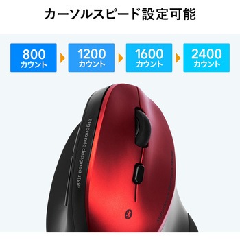 ブルーLEDマウス サンワダイレクト