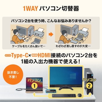 パソコン切替器 サンワダイレクト