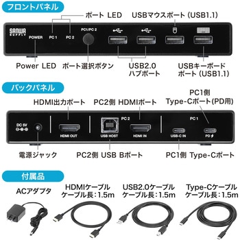 パソコン切替器 サンワダイレクト