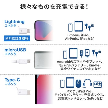 ライトニングケーブル サンワダイレクト