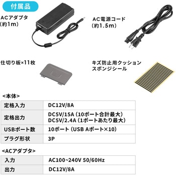USB充電器 サンワダイレクト