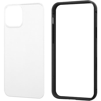 RT-P27AB/MBM iPhone 12 / 12 Pro �A���~�o���p�[+�p�l��(�N���A) ���C�E�A�E�g 70610743