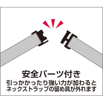 リール付きIDカードホルダー セキセイ