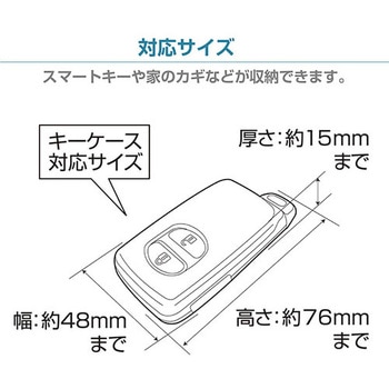 電波遮断スマートキーケース カーボン SEIWA(セイワ)