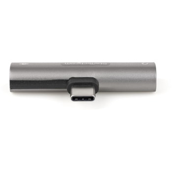 USB Type-C イヤホンジャック 変換アダプタ/60W PD 同時充電対応/USB-Cオーディオアダプタ/3.5mm TRRS ヘッドホン & ヘッドセット ジャック/タイプC互換スマホ、タブレット、ノートパソコン対応 StarTech.com