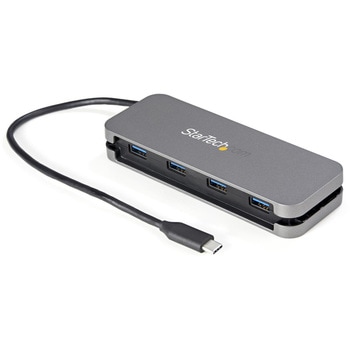 4ポートUSB-Cハブ/4x USB-A/5Gbps USB 3.2/3.1 Gen 1準拠Type-Cハブ/バスパワー対応/28.5cmケーブル StarTech.com