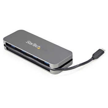 4ポートUSB-Cハブ/4x USB-A/5Gbps USB 3.2/3.1 Gen 1準拠Type-Cハブ/バスパワー対応/28.5cmケーブル StarTech.com