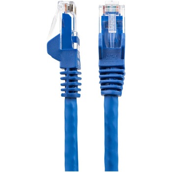 カテゴリー6 LANケーブル/LSZH(低煙ゼロハロゲン)対応/650MHz 10GbE/100W PoE/UTP/ツメ折れ防止RJ45コネクタ/ETL規格認定品/24AWG/Cat6 LANケーブル StarTech.com