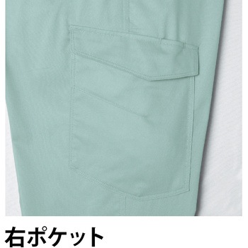 カーゴパンツ(ノータック) Asahicho(旭蝶繊維)