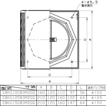 SUS製グリル 角型カバー 網・ FD付(120℃) ユニックス