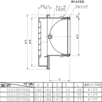 SUS製厚型グリル 結露対策型 FD付(120℃) ユニックス