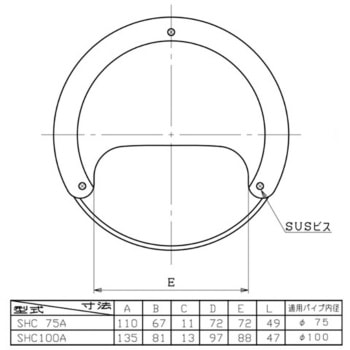 SUS製スリーブキャップ 丸形フードタイプ ユニックス