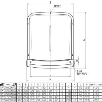 SUS製深型フード 網・FD付(120℃) ユニックス