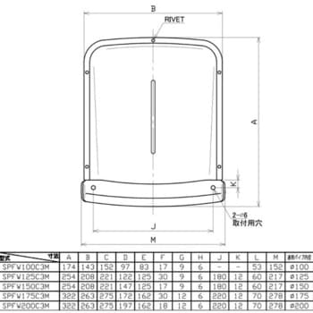 SUS製深型フード 網付 ユニックス