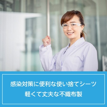 使い捨てシーツ 白 10枚入 アーテック[学校教材・教育玩具]