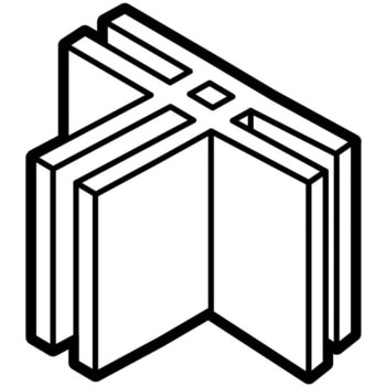 T字型固定パーツ2個組 アーテック(学校教材・教育玩具)