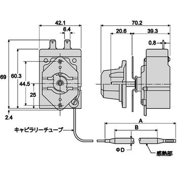 サーモスタット 坂口電熱