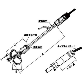 【油加熱用】投込型パイプヒーター(三相B型) 坂口電熱