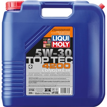 トップテック4200 5W-30 LIQUI MOLY ガソリン/ディーゼル用 【通販モノタロウ】