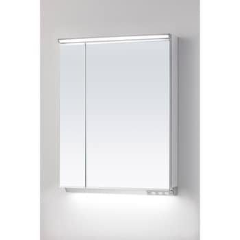 MML600N デザイン洗面 木製2面鏡(LED照明) 1台 アサヒ衛陶 【通販 