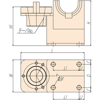 LF-BT30 刃物取付台 1台 マンヨーツール 【通販サイトMonotaRO】