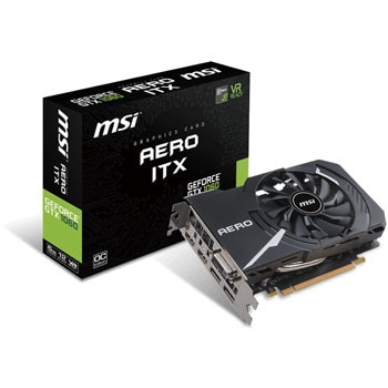 GEFORCE GTX1060 AERO ITX 6G OC グラフィックボード  
