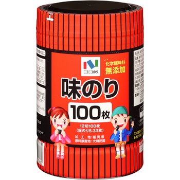 味付卓上のり12切100枚 ニコニコのり