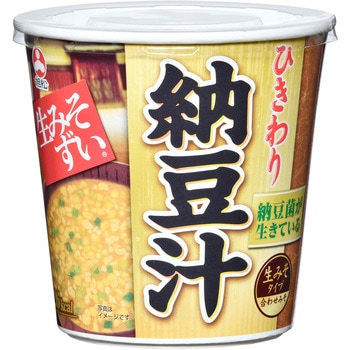 カップ生みそずいひきわり納豆汁 旭松食品