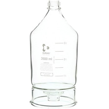 HPLC溶媒ボトル 3.5L びんのみ 1本 DWK Life Sciences 【通販モノタロウ】