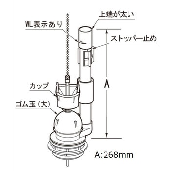 フロート弁 INAX(LIXIL)