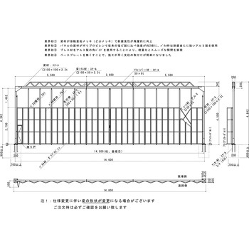 門型パネルゲート 全面パネル(柱付き・基礎打ちタイプ) ゲート工業
