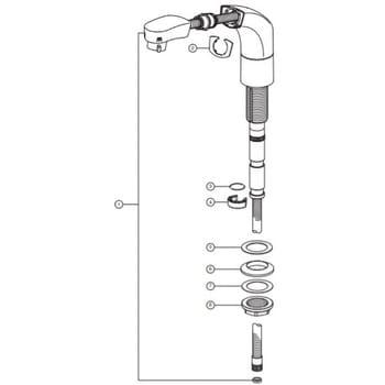 A-5814 吐水口部 1個 LIXIL(INAX) 【通販サイトMonotaRO】