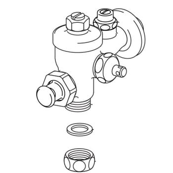 UF-110NH 小便フラッシュバルブ本体(普通形) 1個 LIXIL(INAX) 【通販