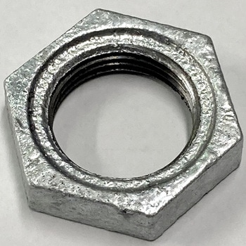 ロックナット 可鍛鋳鉄製管継手(白) シーケー金属