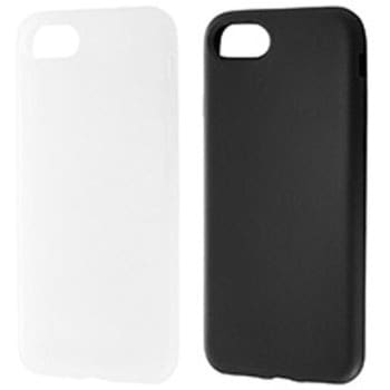 iPhone SE(第2世代)/8/7 シリコン シルキータッチ/ホワイト(半透明) レイ・アウト