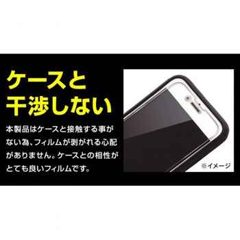 iPhone SE(第2世代)/8/7/6s/6 ガラス 10H 光沢 ソーダガラス レイ・アウト