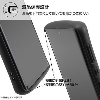 AQUOS R6 耐衝撃ハイブリッド Puffull/クリア/グレー レイ・アウト
